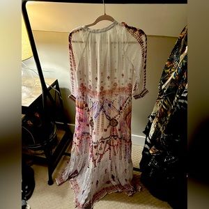 CAMILLA Tanami Road- Long Gathered Panel Dress. Australian NWT. Beautiful Dress!